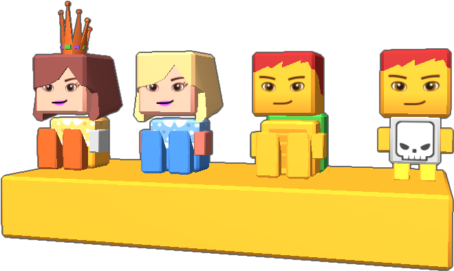 This Mini Pack Comes With Daisy Rosalina Bowser And - Cartoon (768x768), Png Download