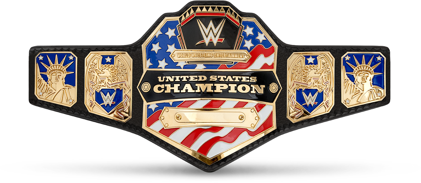 Current Wwe United States Champion Title Holder (1600x900), Png Download