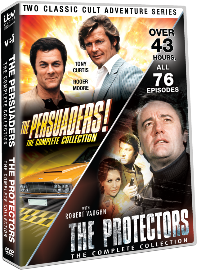Two Classic Cult - Vei The Protectors: The Complete Collection Dvd Robert (800x1000), Png Download