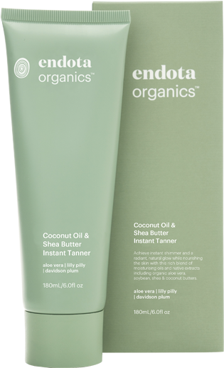 Coconut Oil & Shea Butter Instant Tanner 180ml - Endota Spa (585x585), Png Download