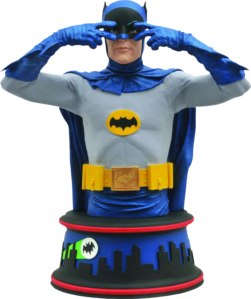 Batman - Batman 1966 Batusi Bust (817x973), Png Download