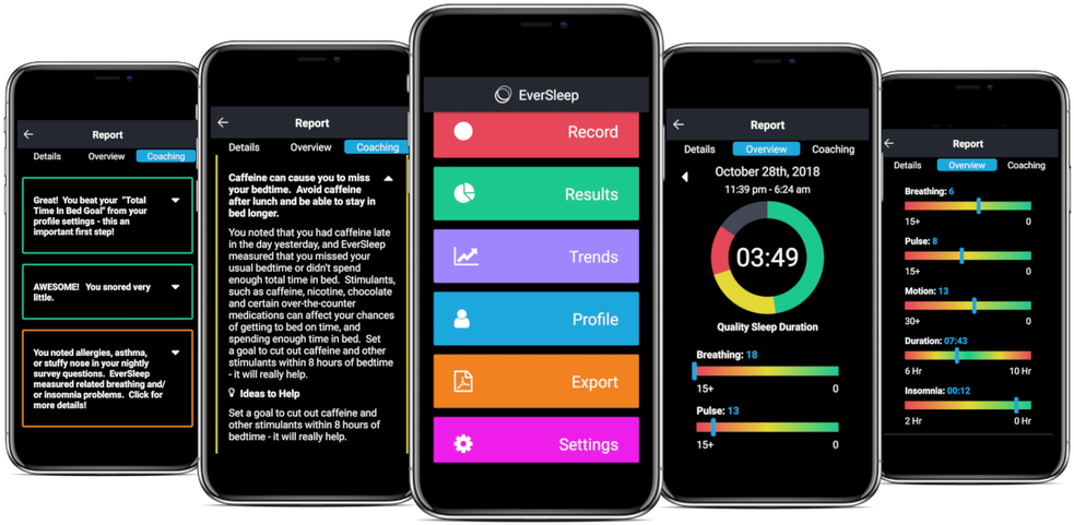 Eversleep Offers Sleep Insight And Coaching - Coach (1090x540), Png Download
