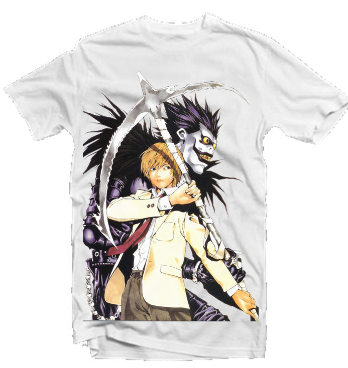 Kira And Ryuk - Obata Takeshi Death Note (693x734), Png Download