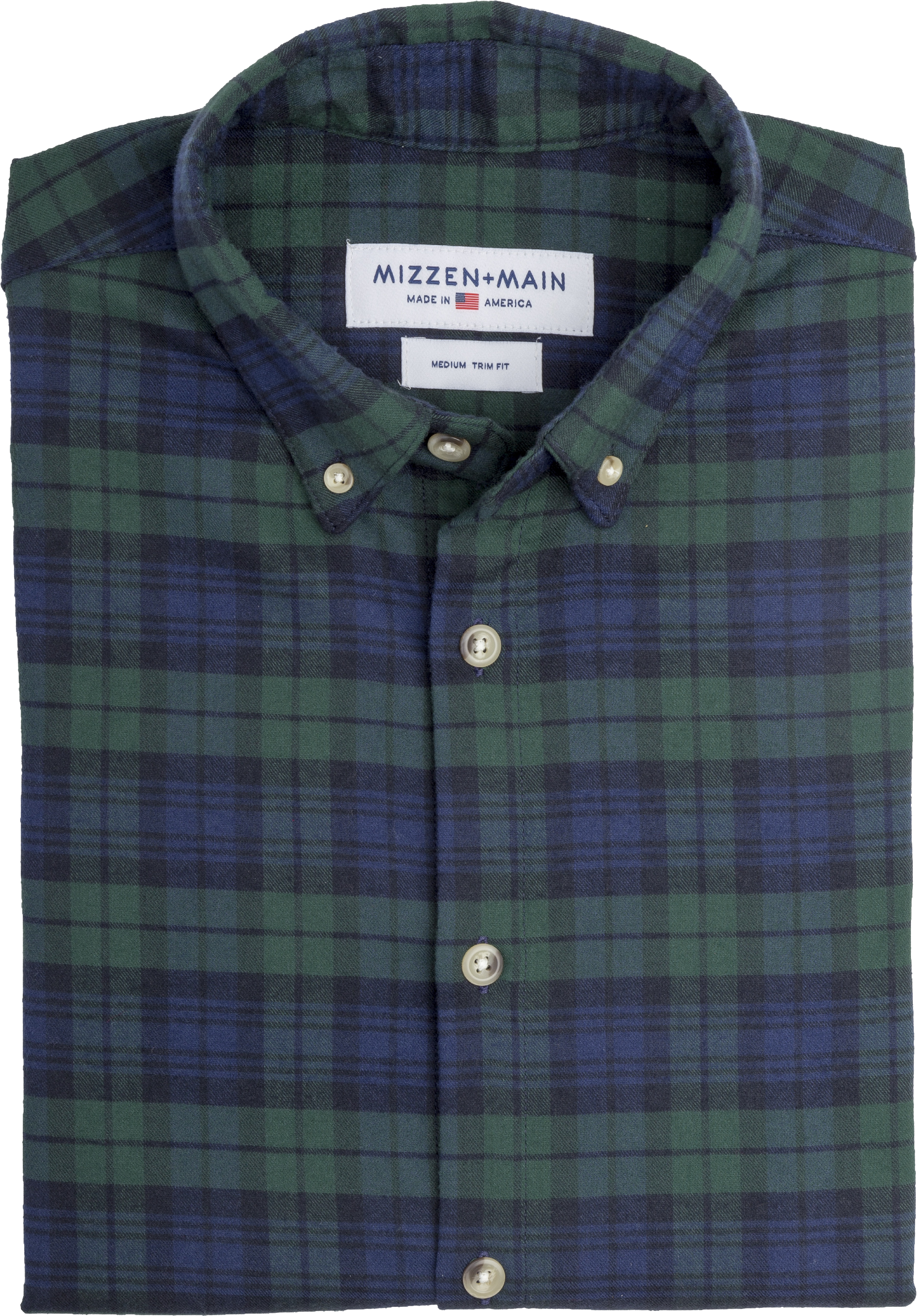 Mizzen Main Durham Flannel Shirt (4560x6840), Png Download