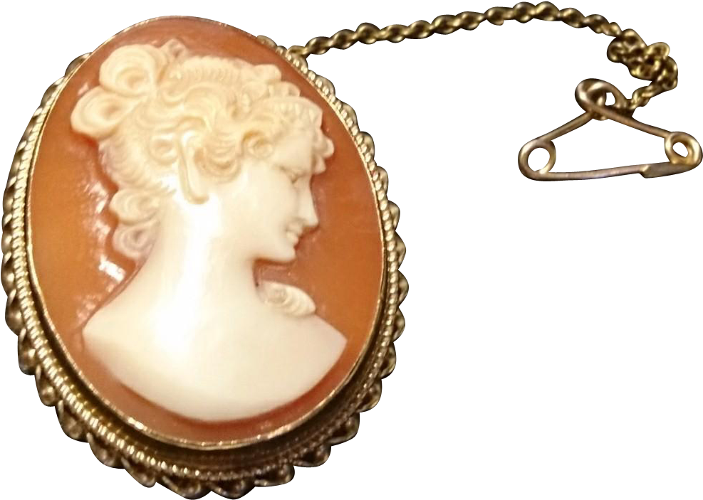 Antique Victorian 9ct / 9 Karat Gold Cameo Brooch, - Gorgeous Antique Victorian 9ct / 9 Karat Gold Cameo (986x986), Png Download