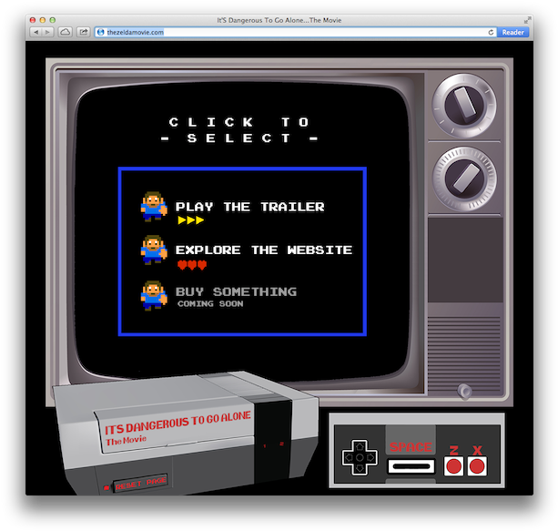 The Zelda Movie [video] - Film (620x590), Png Download