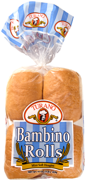 Bambino Rolls Turano Baking Png Turano French Bread - Bambino Rolls (600x600), Png Download