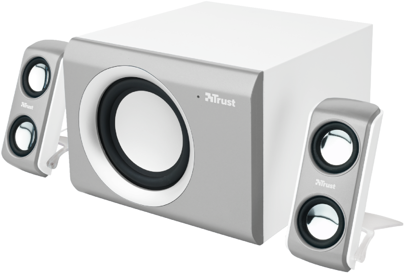 Soundforce 2 - 1 Quicksilver - Trust Soundforce 2.1 Quick Silver 16663 (1000x666), Png Download