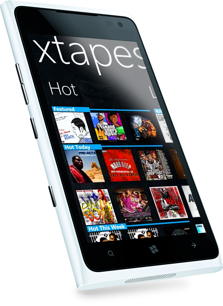 Datpiff For Windows Mobile - Smartphone (747x1027), Png Download