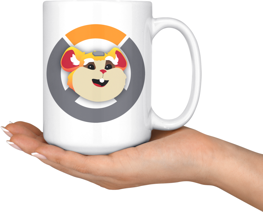 Overwatch Hammond The Wrecking Ball Mug - Joy Bottle We Happy Few (1024x1024), Png Download