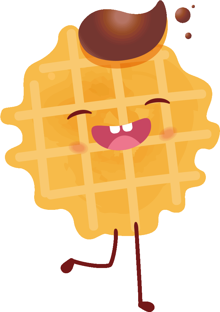 The Best Belgian Waffles - Waffle Clipart Png (796x1065), Png Download