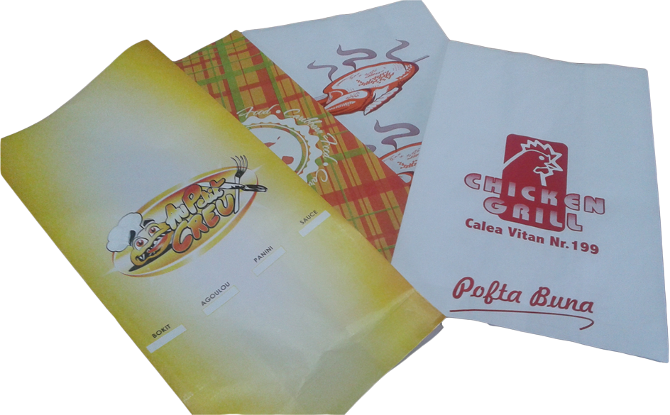 Fast-food Paper Bags - Paper (944x585), Png Download