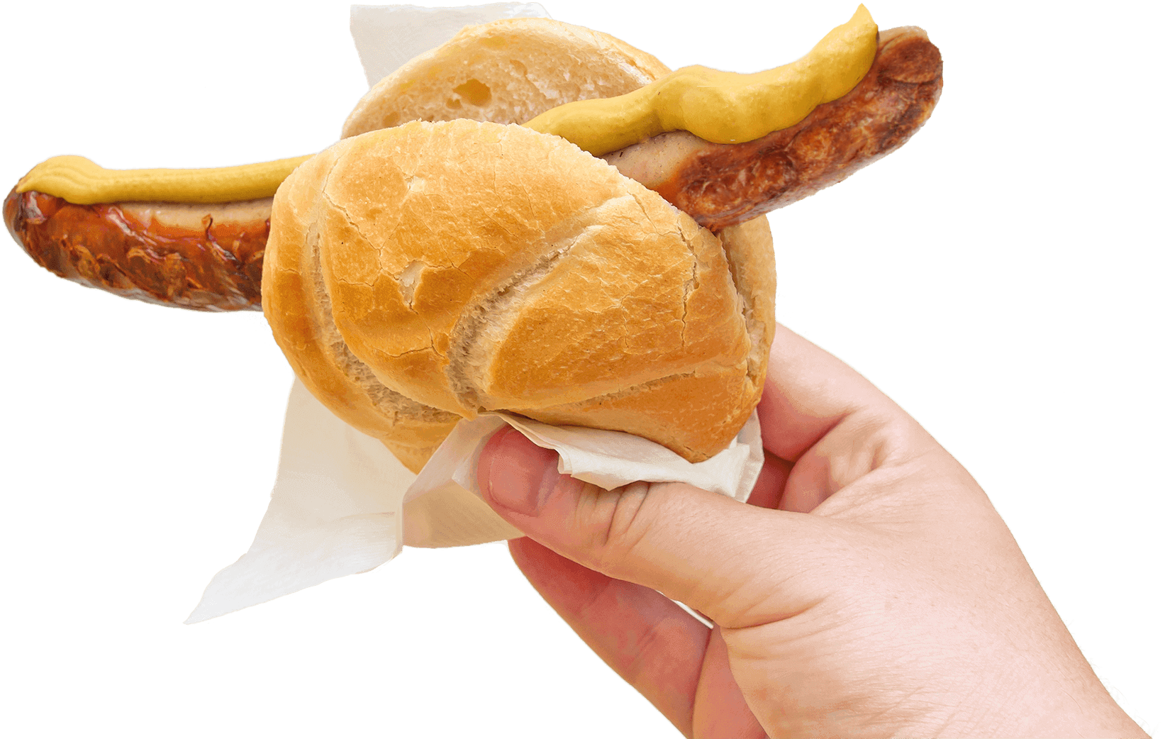Post - Thüringer Rostbratwurst Mit Brötchen (1737x1053), Png Download