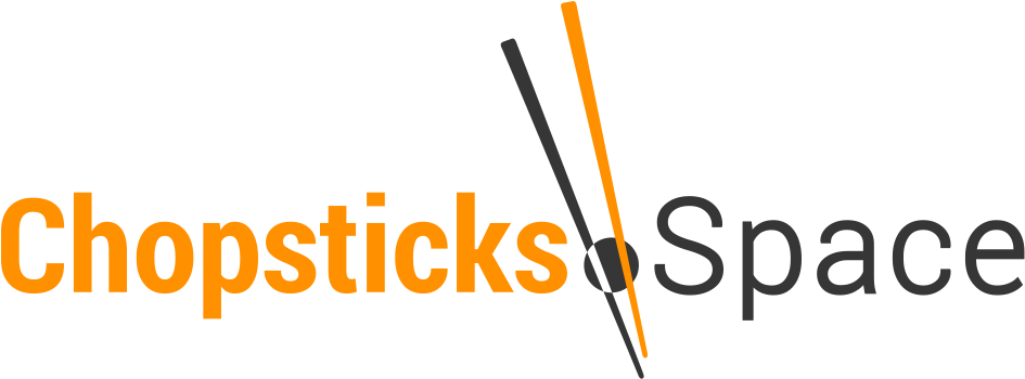 Chopsticks - Space - Calligraphy (988x365), Png Download