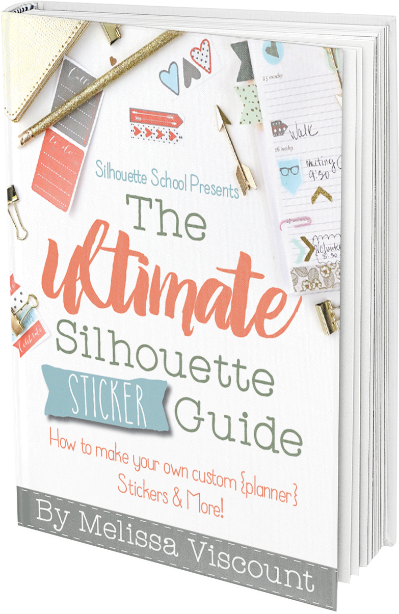Silhouette Cameo Tutorials, Project Ideas And Silhouette - The Planner Book: Stylish Projects To Creatively Organize (864x1256), Png Download