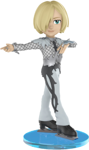 Funko Rock Candy Yuri On Ice - Funko Pop Yuri On Ice (800x800), Png Download
