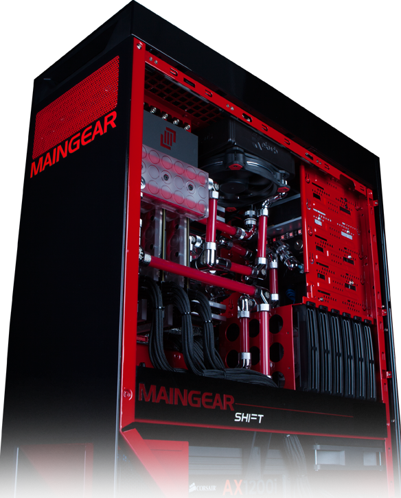 Maingear Pc - Beautiful Gaming Pc (584x726), Png Download