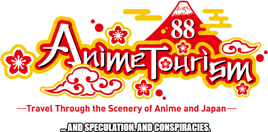 This Is A List Of 88 Iconic Locations Throughout Japan - Anime (1000x555), Png Download