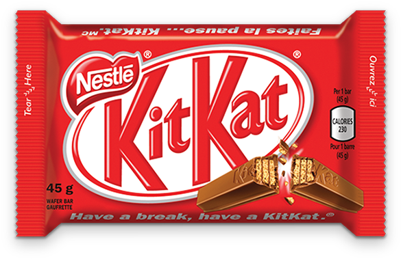 Kit Kat Bar Png Png Black And White - Kit Kat Bar Strawberry (675x675), Png Download