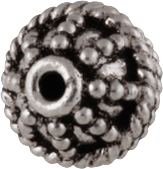 Bead With Pearl Wire 925/-, Oxidised - Jewellery (1000x1000), Png Download