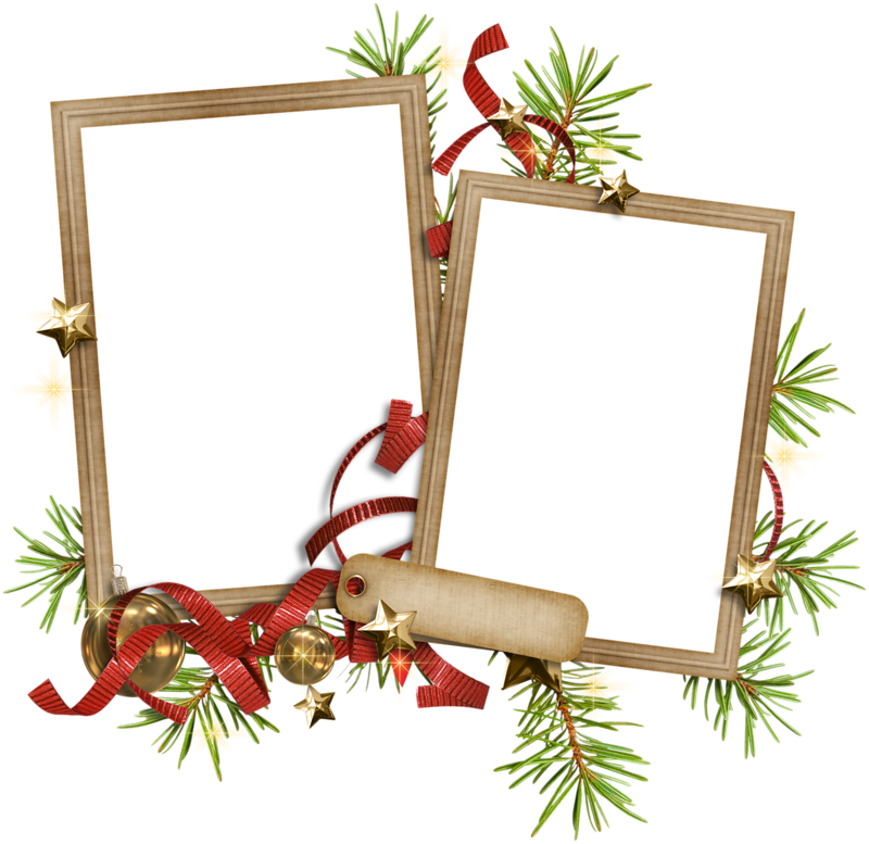 Cadres Et Bordures - Christmas Day (800x777), Png Download
