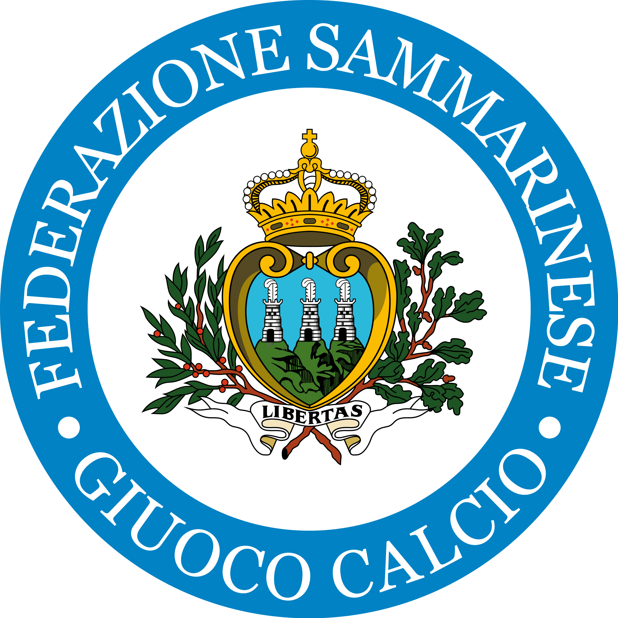 San Marino Qpgjxd - San Marino Football Federation (2000x2000), Png Download