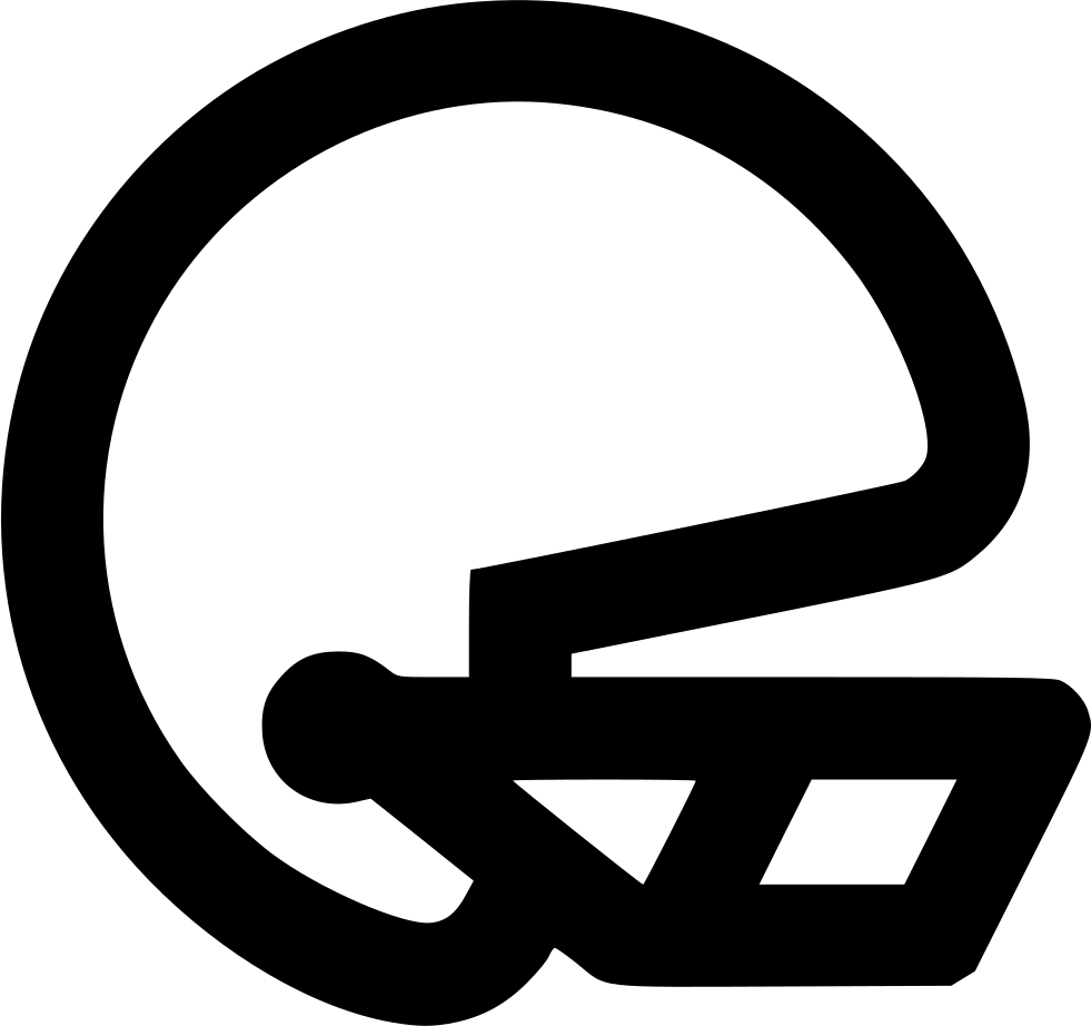 Football Helmet Comments - Icon (981x922), Png Download
