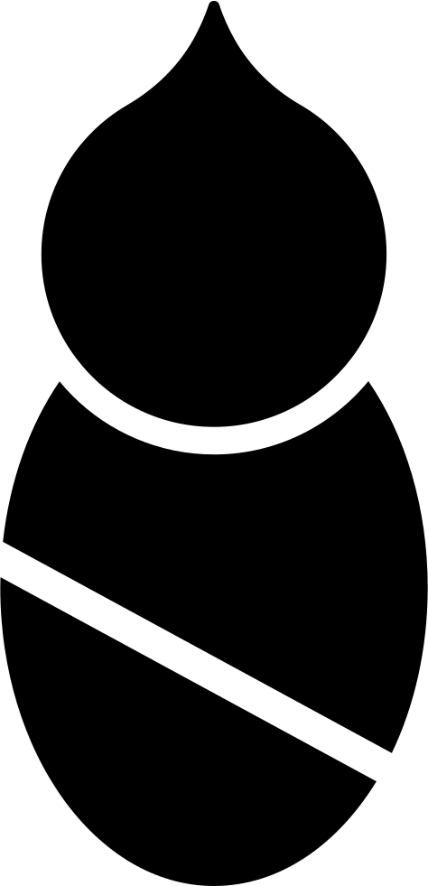 Baby Wrapped On Swaddling Clothes Comments - Infant (474x981), Png Download