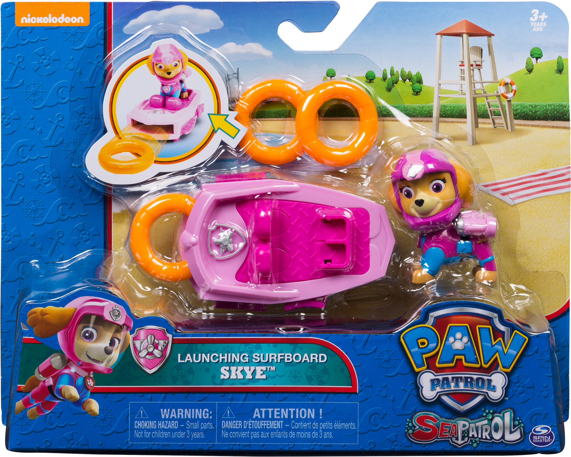 Paw Patrol Deluxe Sea Patrol ,skye, , Large - Paw Patrol (2000x2000), Png Download