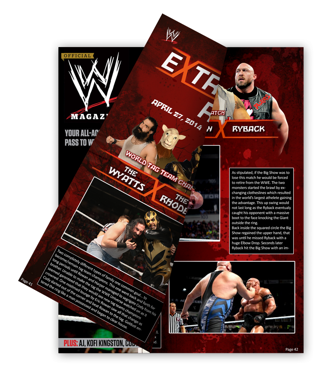 Be Sure Not To Miss May's Edition Of Wwe Magazine Featuring - Wwe The Music, Vol. 7 (1077x1226), Png Download
