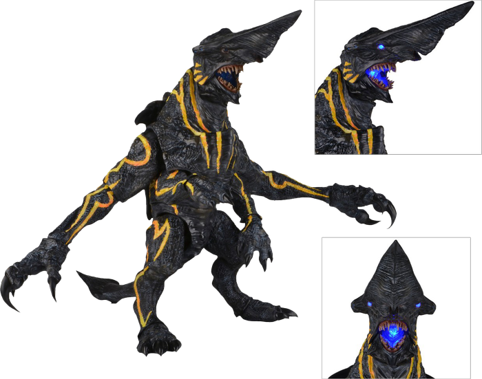 Knifehead 18" Action Figure On Ozzie Collectables - Pacific Rim - Knifehead Kaiju 18" Action Figure (700x551), Png Download