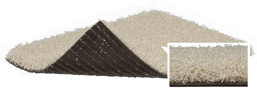 Bunker Turf - Artificial Turf (856x359), Png Download