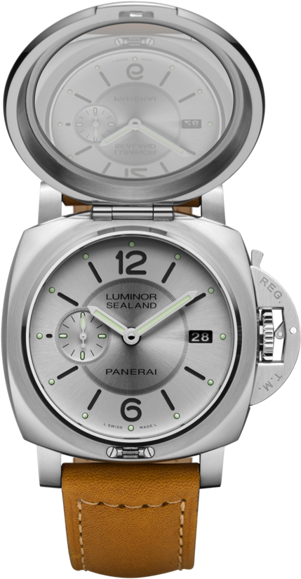 Panerai Pam852 Luminor Rooster Sealand - Panerai Rooster Watch (561x842), Png Download