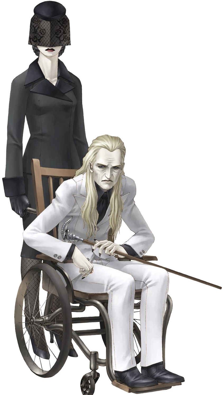 Old Lucifer - Shin Megami Tensei Kazuma Kaneko Art Style (844x1492), Png Download