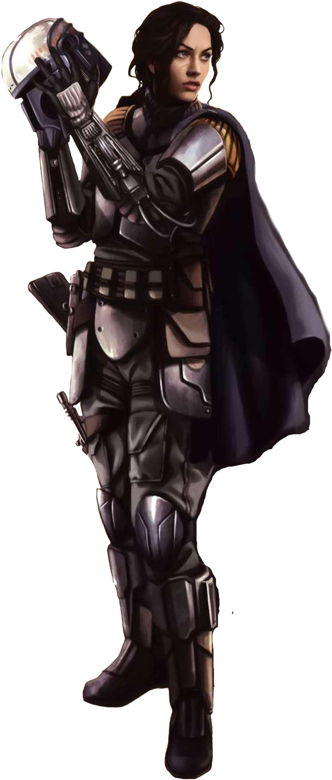 Mando Female, Holy Crap - Gadgeteer Star Wars Edge Of The Empire Specialization (787x1706), Png Download