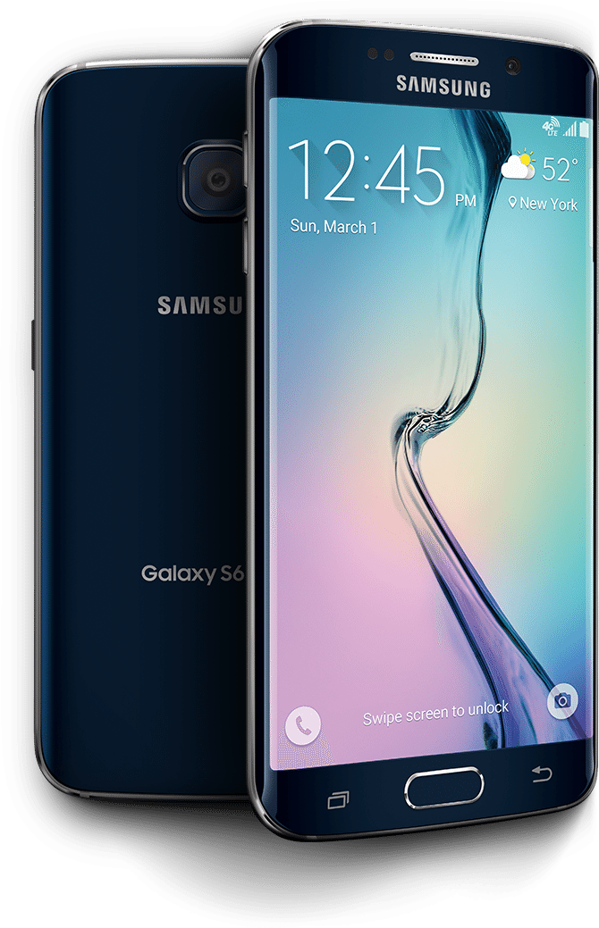 The New Samsung Galaxy S6 Is A Slimmer Model Compared - Samsung Cell Phone New Model (670x1039), Png Download