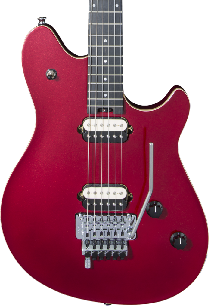 Evh Wolfgang Special Ebony Candy Apple Red Metallic - Evh Evh Wolfgang Usa Edward Van Halen Signature Stealth (701x1024), Png Download