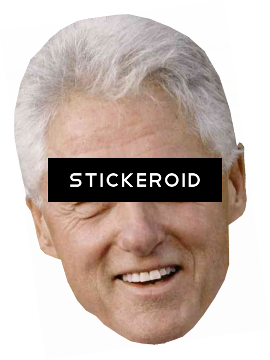 Bill Clinton Celebrities - Novelties Direct Bill Clinton Mask (558x744), Png Download