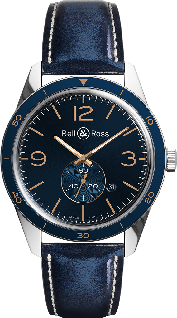 La Cote Des Montres - Bell & Ross Aeronavale (568x1019), Png Download