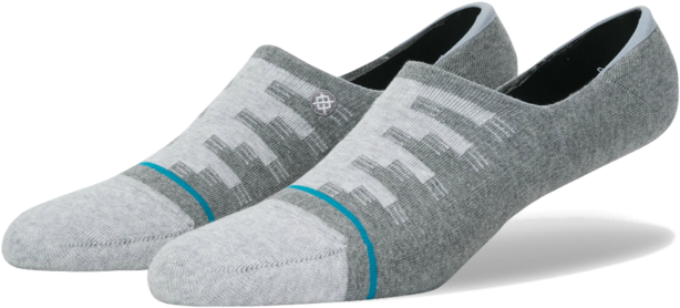 Stance - Laretto Low - Grey - Sock (640x960), Png Download