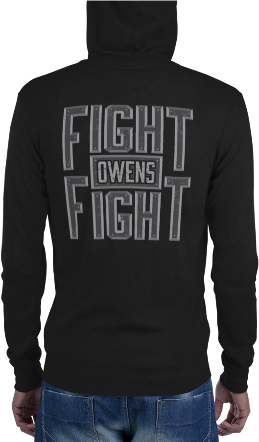 Kevin Owens "fight Owens Fight" Lightweight Unisex - Closet Nerds (900x900), Png Download