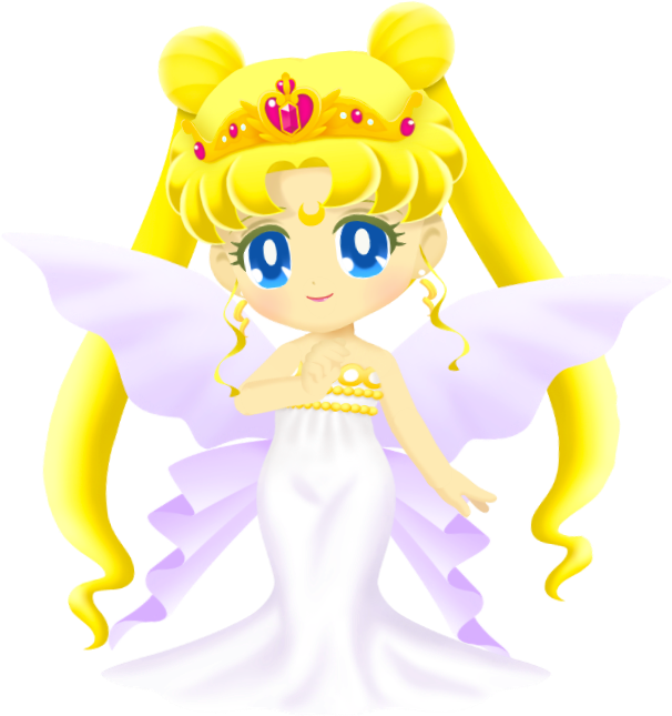 Neo Queen Serenity, Princess Serenity, Sailor Princess, - Sailor Moon Drops (655x644), Png Download
