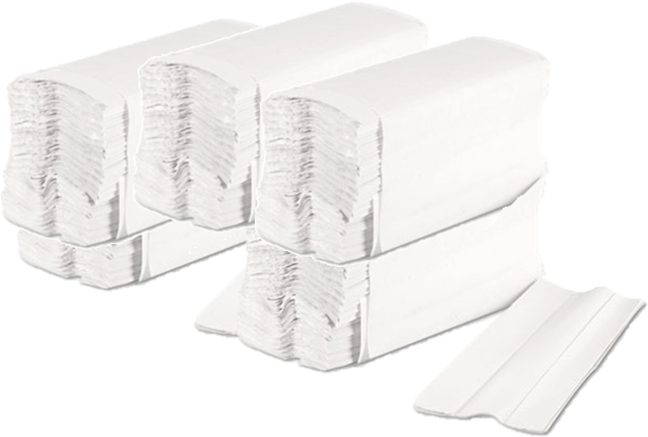 Download C Fold Paper White 2ply Luxury C Folded Hand Towels Case 2355 Towels Full Size Png Image Pngkit