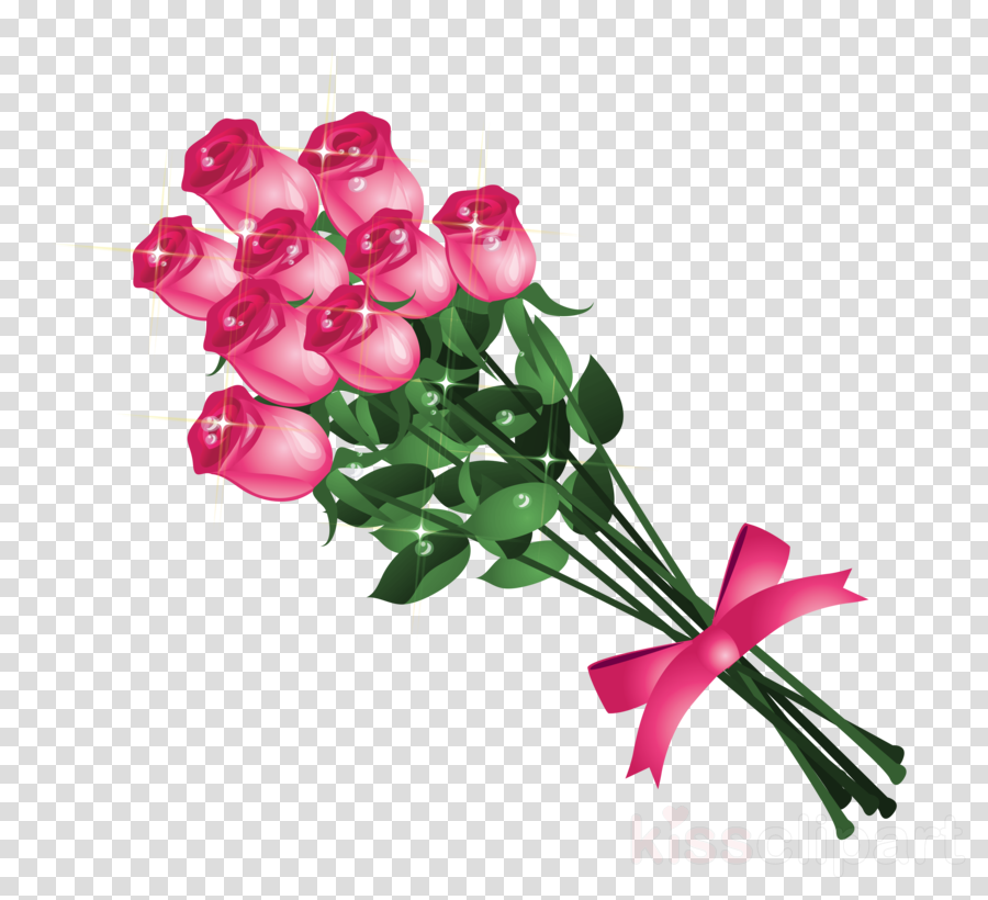 Bouquet Of Roses Png Vector (900x820), Png Download