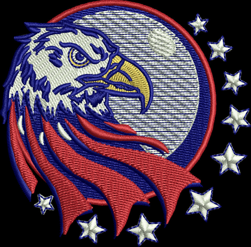Usa Eagle (838x826), Png Download