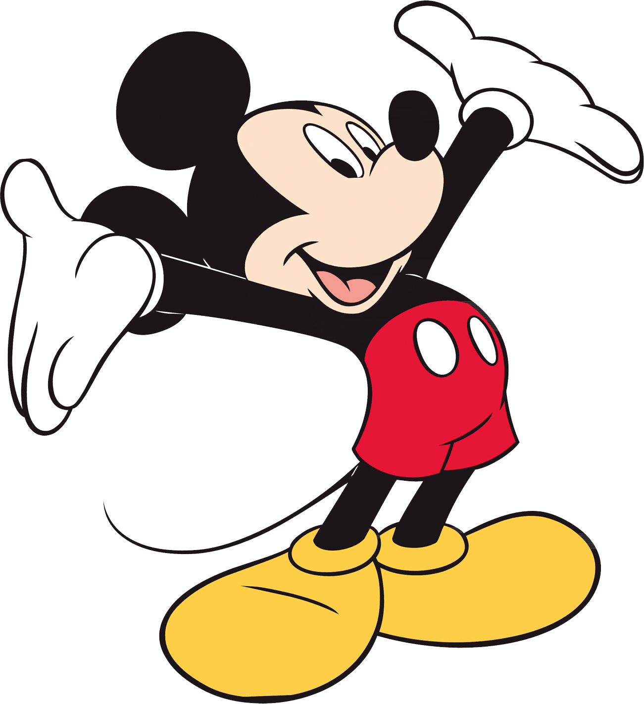 Steamboat Willie - Mickey Mouse (1301x1422), Png Download