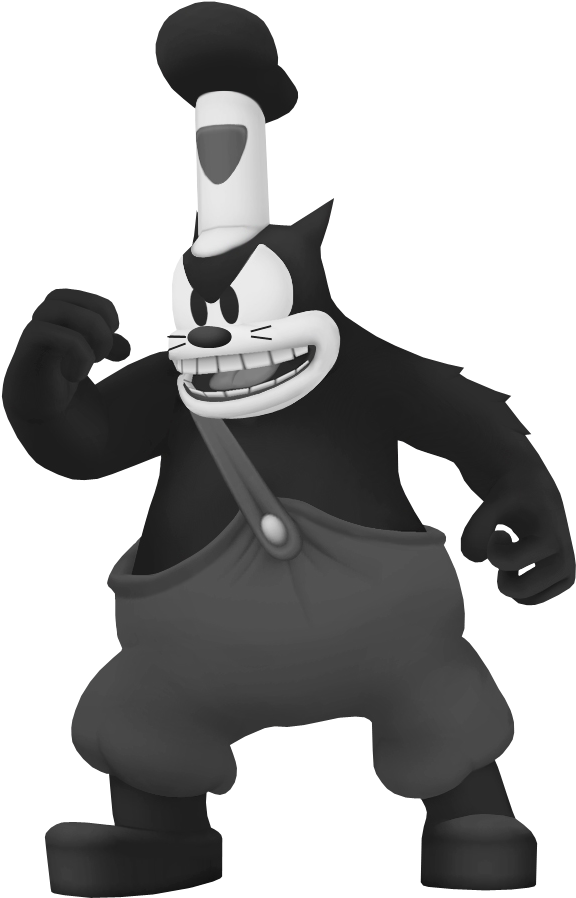 Steamboat Willie Japanese Voice Actor - Pete From Steamboat Willie (876x974), Png Download