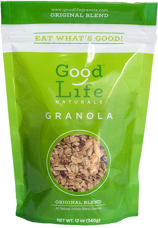 Original Blend Granola - Good Life Naturals, Llc (800x910), Png Download
