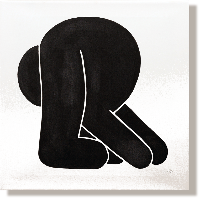 'melted Head' By Muretz Moosey Art - Portable Network Graphics (1000x1000), Png Download