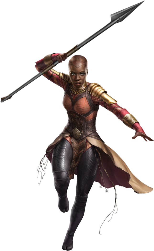 Okoye - Avengers Infinity War Okoye (690x1080), Png Download